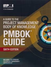 Image of A Guide to the PROJECT MANAGEMENT BODY OF KNOWLEDGE