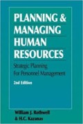 STRATEGIC PLANNING FOR HUMAN RESOURCES MANAGEMENT